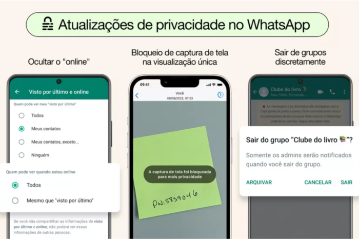 WhatsApp começa a permitir 'saída silenciosa' de grupos